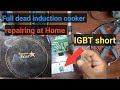 Surya star induction cooker repair at home|| full dead induction cooker repair