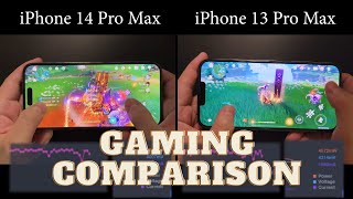 iPhone 14 Pro Max is a beast! Genshin Impact gaming FPS comparison vs iPhone 13 Pro Max