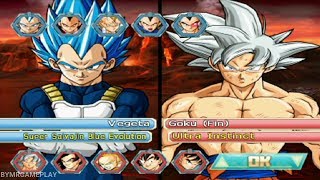 Dragon Ball Z: Budokai Tenkaichi 4 | Goku vs Vegeta (CPU vs CPU)