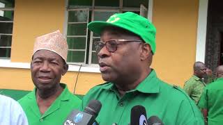 Naibu Katibu Mkuu CCM Zanzibar Dr. Mabodi Azungumza Baada ya Kumalizika Kikao Cha Kamati Maalum.