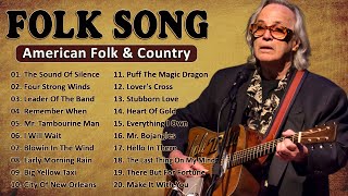 American Folk Songs ❤ Classic Folk & Country Music 70's 80's Full Album ❤ Country Folk Music #90s