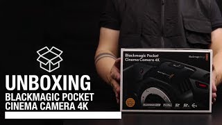 UNBOXING - BlackMagic Pocket Cinema Camera 4K