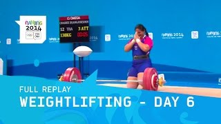 Weightlifting - Women's +63kg Final | Full Replay | Nanjing 2014 Youth Olympic Games