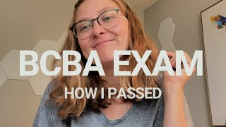 Story Time: How I PASSED the BCBA Exam First Try!