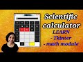 How to create a Scientific Calculator in Python using Tkinter | Python Tutorials | Python Project