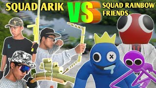 PERANG MELAWAN SQUAD RAINBOW FRIENDS...ADA KARAKTER BARU?! | Mikael Family