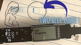 OPENING DIGITAL CLEARBLUE “NOT PREGNANT” 🤰 TEST - STILL HAS TWO BLUE LINES INSIDE 😮