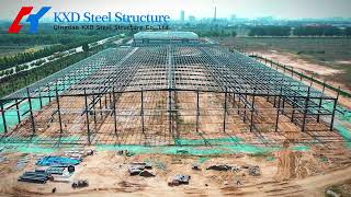 ASTM Prefabricated Industrial Steel Buildings Workshop Metal Construction Warehouse