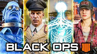 Beating EVERY BLACK OPS 4 ZOMBIES EASTER EGG in one video... (Aether)