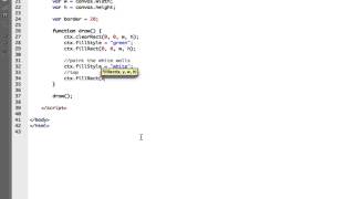 JavaScript Ping Pong Game tutorial Part 1