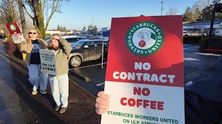 STARBUCKS Baristas Strike 2 Days Before Christmas in Oregon, Holiday Treats \u0026 More!  2024 #kreepers