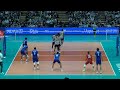 Antoine Brizard sideout France - Volleyball VNL 2022