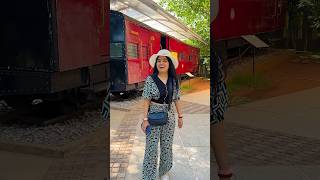 Harry Potter Train in Rail Museum 🧙‍♀️🤩 #priyalkukreja #shorts #ytshorts