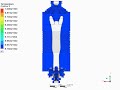 cfd simulation of glass container forming process unsteady vof with conjugate heat transfer