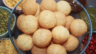 How To Fry Pani Puri Pellet Chips, Perfect Recipe To Make Pani Puri At Home l Instant Pani Puri