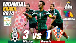Esa vez que MÉXICO le CERRÓ la BOCA a MODRIC, MANDZUKIC y compañía 😡 México vs Croacia Brasil 2014