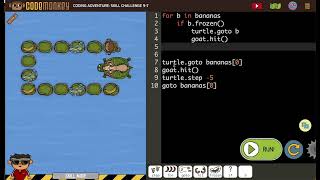 CodeMonkey Skill Mode 9-7