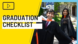 Graduation Checklist