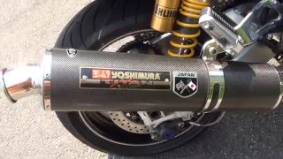 No1　俺のヨシムラサウンドを聞け　聞きやがれ　XJR1300　YAMAHA・XJR　ヤマハ・XJR　Yoshimura Cyclone