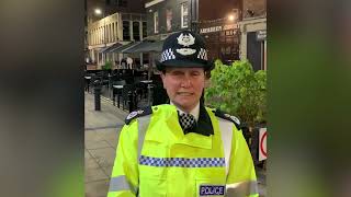 Hotspot policing patrols with Chief Constable Lauren Poultney