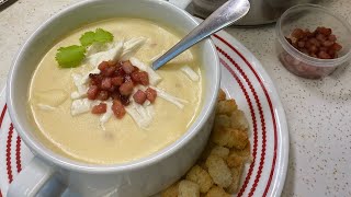 Crema de malanga Cubano mi estilo / Malanga cream soup