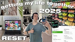 GETTING MY LIFE TOGETHER FOR 2025! 🗓️ (Ultimate Reset) | Goals, Habits, Vision Board + more