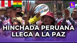 Perú vs. Bolivia: hinchada peruana llega a La Paz para alentar a la bicolor