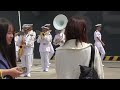 jmsdf training fleet departure event