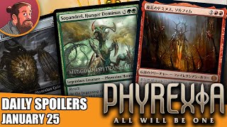 Daily Phyrexia MTG Spoilers: Red and Green Dominus, Jailer, Gruul Phyrexian Beast \u0026 More!