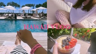 【初♡1人HAWAII🤙🏼🤎】到着日から気ままにのんびり🐰👓モダンホノルルのお部屋も紹介🛋️