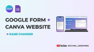 How to Create and Embed a Google Form on Your Canva Website – Step by Step Tutorial 2026