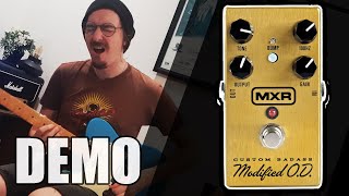 MXR M77 Custom Badass Modified O.D démo