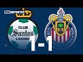 Santos 1-1 Chivas | HIGHLIGHTS | Jornada 3 | Liga MX | 17 de julio