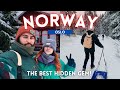 We found Oslo’s BEST hidden gem! A pure winter wonderland in Norway 🇳🇴❄️🌲