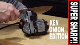 THE BEST KNIFE SHARPENER PERIOD!  EASY TO USE, WORKS FAST!