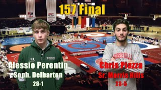 2023 Morris County Wrestling Tournament Final Round - 157 lbs.