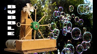 How to Make a Bubble Machine | How to Make a Bubble Machine with Motor at home