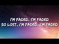 alan walker faded lyrics