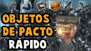 CÓMO CONSEGUIR OBJETOS DE PACTO RÁPIDO | DARK SOULS 3 PVP Y PVE