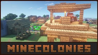 Minecraft - Minecolonies Mod Showcase [Forge 1.14.4]