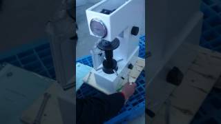 How to use rockwell hardness tester(inspection before delivery)