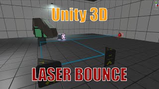 Unity 3D - Laser Bounce Reflection Tutorial
