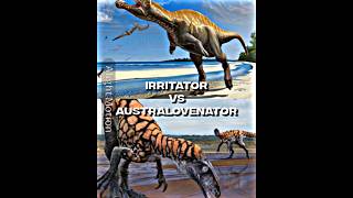 Irritator vs Australovenator - Torvosaurus vs Yangchuanosaurus #paleontology #dinosaurs #edits