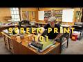 Artist Studio Vlog | Screen Printing with Tips & Tricks