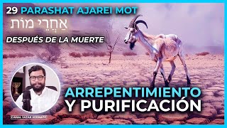 ARREPENTIMIENTO Y PURIFICACIÓN | #29 PARASHAT AJAREI MOT  (DESPUÉS DE LA MUERTE)