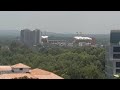 green field stadium view from technopark phase 1