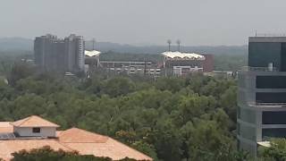 Green field stadium view from Technopark Phase 1