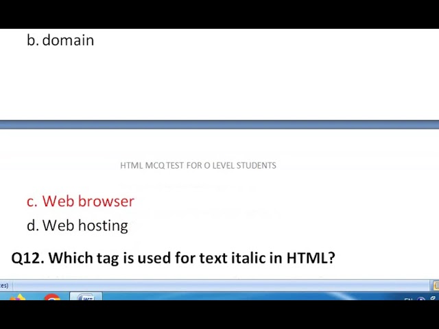Html Mcq Questions For O Level Ccc Competitive Exams Careerbodh In Html Mcq Questions For O Level Ccc Competitive Exams Careerbodh In