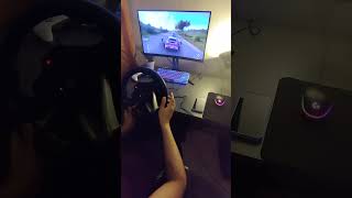 Trying out Forza Horizon 5 With a Hori Steering Wheel !!!