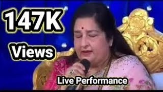 Live Performance Anuradha Paudwal Sony Set India Idol Program 2021.05.22 Dil Hai Ke Manta Nahi Song